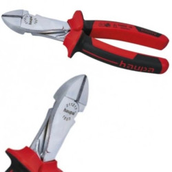 Nożyce Mocny Obcinak Boczny Izolowany do Drutu VDE 170mm 1000V HAUPA