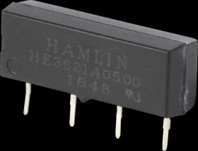 HE3621A0500 Reed relay 1 NO contact, 200 V DC, 0.5 A