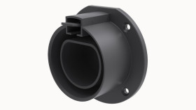 Uchwyt ścienny wtyku Typ 2 do ładowarki auta elektrycznego prosty DGN FEAC-V-03-01A(H)