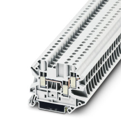 Blok zacisków przelotowych Phoenix Contact poziomy: 1 26 → 10AWGŚruba UT 4-TWIN WH 500 V