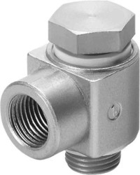 Złączka pneumatyczna G 1/8 żeńskie G 1/8 męskie Festo Adapter gwintowany kolankowy G 1/8