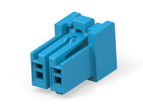 Wzmocnione złącze zasilania 2-pinowe TE Connectivity 300 V AC Żeński