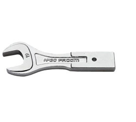 Wkładka klucza, seria: 20, typ: Wkładka z otwartym końcem, rozmiar: 22 mm, wkładka: 12 x 7mm