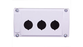 Obudowa Kasety 3-Otworowa 22Mm Szara Ip66 024203