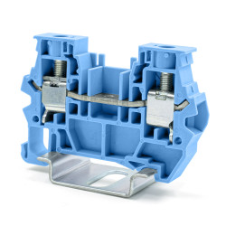 Blok zacisków przelotowych RS PRO poziomy: 1 22 → 8AWGZacisk 41A 1 kV