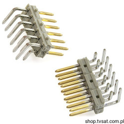76350-122-12 Connector 2 x 6 Pin Ang Gold THT FCICONN
