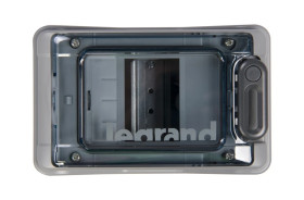 Rozdzielnica modułowa RN65 1x4 natynkowa IK09 IP65 drzwi transparentne (bez PE/N) 601934