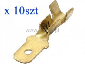 Konektor WT ( wsuwka) mosiądz 4,8 / A-1