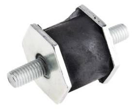 Mocowanie antywibracyjne, M8, Ø 32mm, 30 60 Shore A, RS PRO