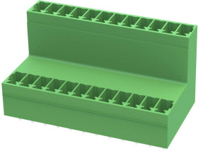 Degson 15EDGVT-3.5-04P-14-00A(H) Obudowa złącza pin męskiego na PCB, piny: 4, NaN A, 1 szt.