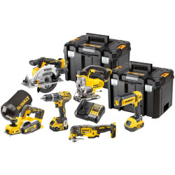 DEWALT DCK667P3T-GB DCK667P3T Brushless 6 Piece Kit 18V 3 x 5.0Ah Li-ion