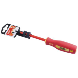 Draper 46517 4mm x 100mm Fully Insulated Plain Slot Screwdriver.