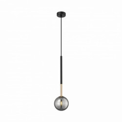 Lampa wisząca ARCTURUS pojedynczy zwis z szklanym kloszem - P0574-01F-SDFZ Zuma Line