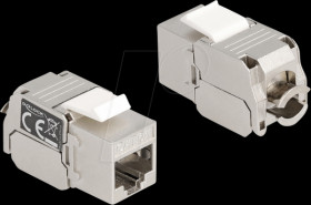 87856 Keystone Module RJ45 jack to LSA Cat.6A with LED