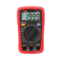 Miernik kieszonkowy 1999 [V, A, om] test baterii, Uni-T UT-33B
