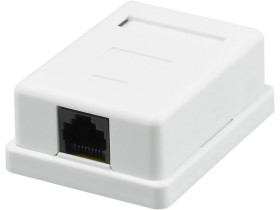 Gniazdo natynkowe 1xRJ45 kat.5e UTP NEKU