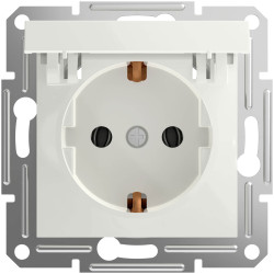 Schneider Electric EPH3170121D Asfora socket 16A white with lid IP20