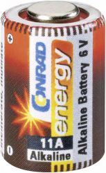 Bateria 11 A Conrad energy 650592, 6 V, 57 mAh, alkaliczno-manganowe, 1 szt.