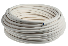 Rura sprężonego powietrza zew 6mm wew 4mm RS PRO Biały PUR, PVC dł 30m