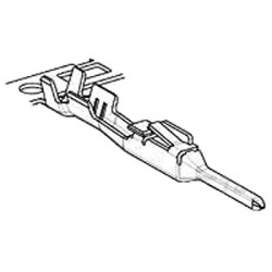 Zacisk samochodowy TE Connectivity Żeński Zacisk płaski Przewód