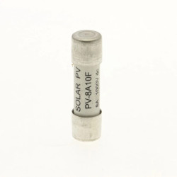 Wkładka bezpiecznikowa cylindryczna PV 10x38mm 8A gPV 1000V DC PV-8A10F