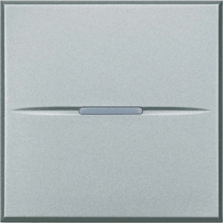 AXOLUTE Przycisk pojedynczy /zaciski automatyczne/ 2M aluminium HC4005M2AN /10szt./