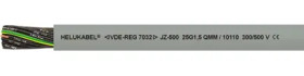PVC control line JZ-500 / OZ-500 8 G 0.75 mm², AWG 19, unshielded, gray, 10040