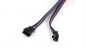 Złącze JST SM 4-piny (para męskie+żeńskie)