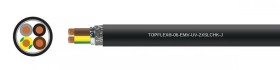 Przewód do przetwornic TF-06-EMV-UV-2XSLCHK-J 4x2,5 żo 0,6/1kV bezhalogenowy 18052022 /bębnowy/