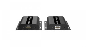 Extender HDMI + IR przedłużacz po LAN UTP do 120m kat.6 LKV-383-4.0