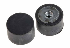 Podstawka antywibracyjna M8 średnica 30mm wysokość całkowita 20mm Nóżka sprężysta żeńska