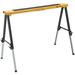 Toolcraft TO-7726197 Steel Sawhorse Height-Adjustable 300kg Capacity