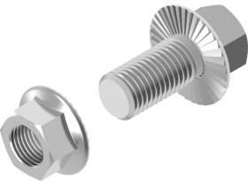 Śruba SKKM8x12 z nakrętką SKK 650352 BAKS