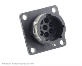 Złącze okrągłe 8-pinowe Męski Souriau Sunbank by Eaton Żeński Montaż na kołnierzu MIL-DTL-26482 rozmiar 12