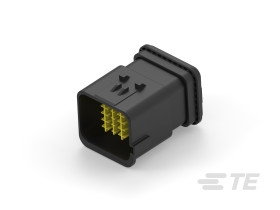Złącze samochodowe 20-pinowe TE Connectivity 4-rzędowe Żeński 13A NTSEAL Montaż na kablu Lutowane Gniazdo