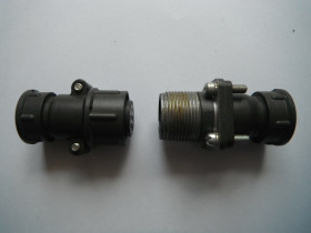 SzR20P4ESz8 + SzRG20PK4ESz8 złącze 4 pinowe 25A 600VAC/DC