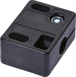 Akcesoria czujnik, Ø12 mm, plastik, do czujnika 12 mm, do montażu na ścianie, do montażu na śrubach, AY000050