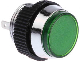 Wskaźnik do montażu panelowego SKCD Zielony Wypust Signal Construct 14V 16 mm IP67