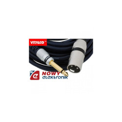Kabel Jack 6,3m.wt.-wt.XLR 7,5m mono/kabel mikrof. MK34 Vitalco