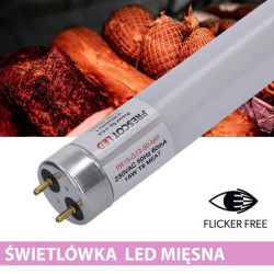 Świetlówka led T8 G13 mięsna 90cm 15W 1340lm PC Prescot