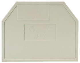 Wieland Electric 07.311.4655.0 Płyta zamykająca szary 10 szt.