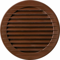 Kratka okrągła z siatką 150 brąz 02-153 /25 szt./