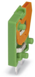 PCB terminal, 1 pole, pitch 2.54 mm, AWG 26-20, 6 A, spring-clamp connection, green, 1791813