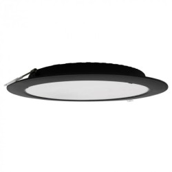 Oprawa downlight P/T okrąg 24W 2640lm 4000K IP20 czarny DL-1 EC20466
