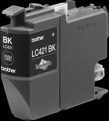 LC421BK Brother LC421BK black ink, original