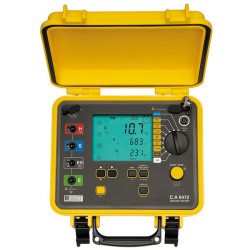Chauvin Arnoux P01126504 CA6472 Earth &amp; Resistivity Tester 100 kOhms CAT IV 50V