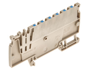 Kostka zaciskowa na szynie DIN Weidmuller poziomy: Pojedynczy 26 → 14AWGWciskane A 17.5A 500 V