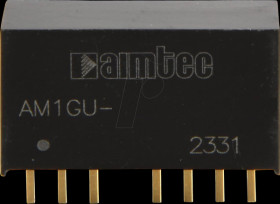 AM1GU-1205DH30JZ DC/DC-Wandler AM1GU, 1 W, 5 V, 100 mA, SIP 8