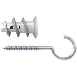 Fischer 510662 Drywall anchor 1 Set high-quality Nylon no pre-drilling