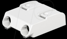 2060-852/998-404 SMD-pcb-terminal, 2-pole, RM 8 mm, white